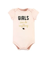 Hudson Baby Girls 2 Bodysuits and Pant