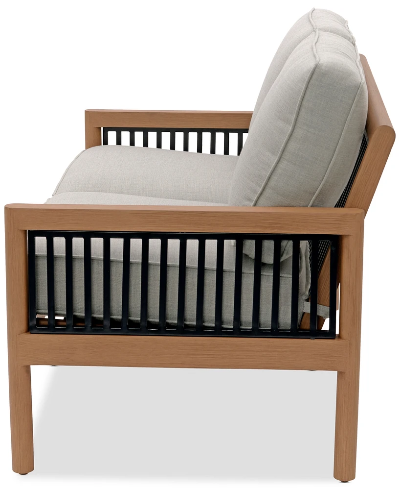 Baxley Outdoor Loveseat, Created for Macys