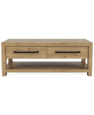 Furniture Davie 48" Rectangle Wood Coffee Table
