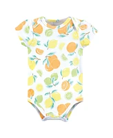 Hudson Baby Girls Cotton Bodysuits