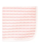 Hudson Baby Girls 12Pk Quilted Washcloth