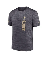 Nike Men's Black New Orleans Saints 2024 Sideline Velocity Performance T-Shirt