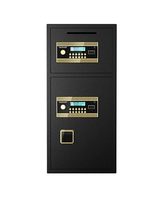 Coin-Operated Digital Security Safe with Hidden Code, 3.5 Cu. Ft.