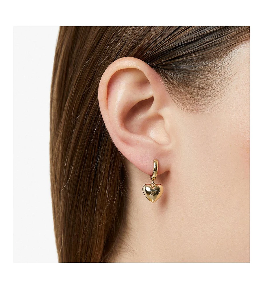 Ana Luisa - Puffed Heart Hoops Jessica