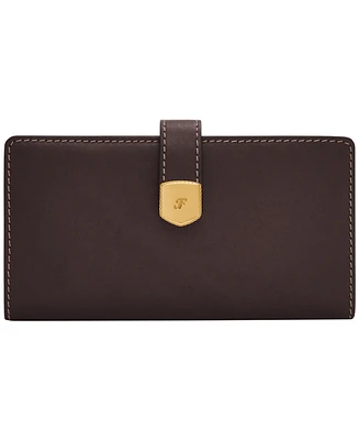 Fossil Lennox Leather Tab Bifold Wallet