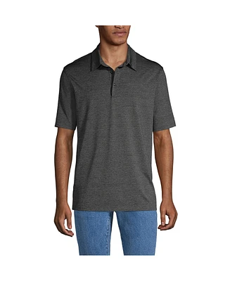 Lands' End Men's Rapid Dry Space Dye Polo Shirt