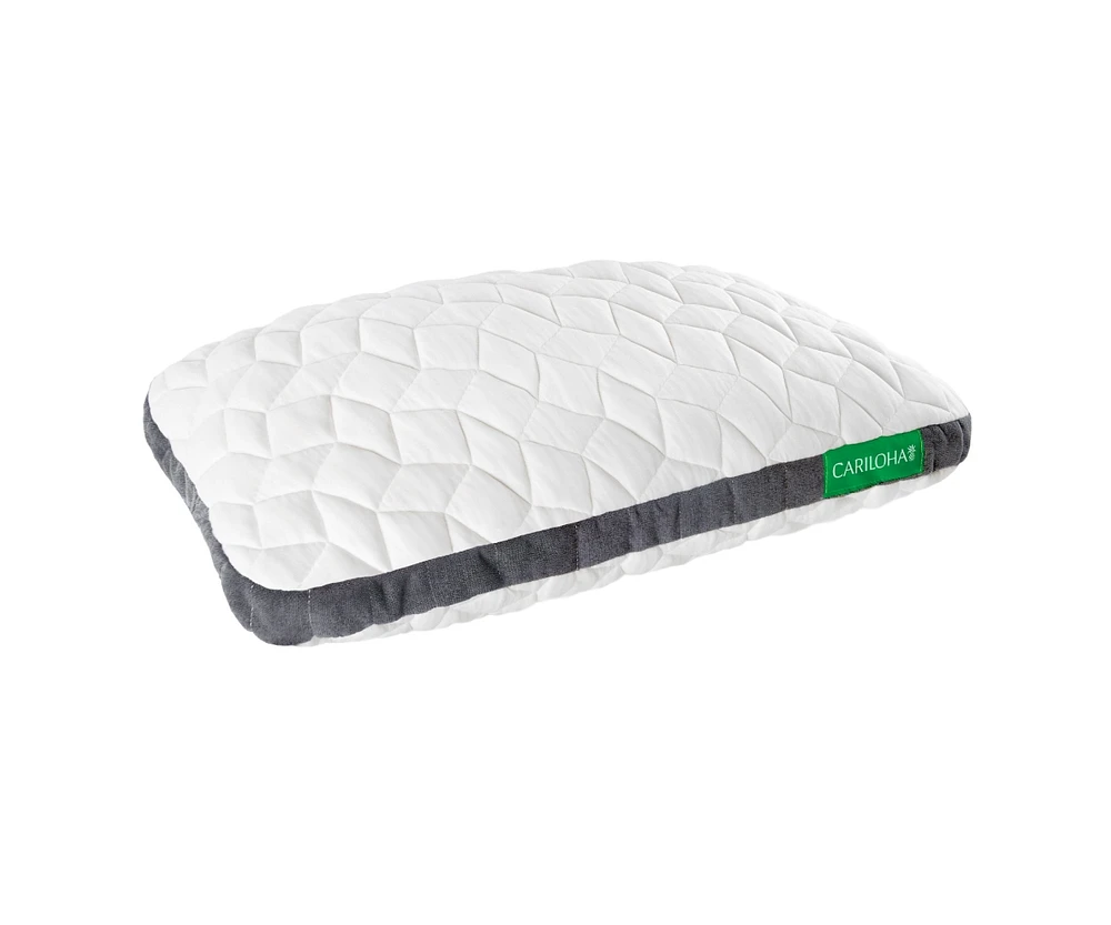 Cariloha Universal & Adjustable Flex Pillow | White | King | 38"x20" | Viscose Material | Naturally breathable, Hypoallergenic, and Moisture wicking