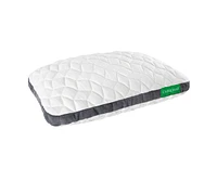 Cariloha Universal & Adjustable Flex Pillow | White | King | 38"x20" | Viscose Material | Naturally breathable, Hypoallergenic, and Moisture wicking