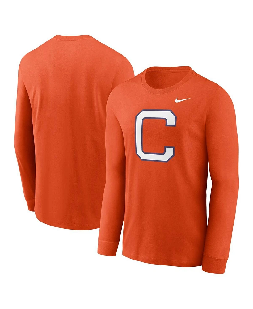 Nike Men's Clemson Tigers Alternate Logo Long Sleeve T-Shirt