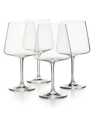 The Cellar Flur Collection 23.3-oz. Red Wine Glasses, Set of 4, Exclusively at Macy's
