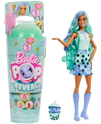 Barbie Pop Reveal Bubble Green Tea Scented Series Doll with Accessories Set