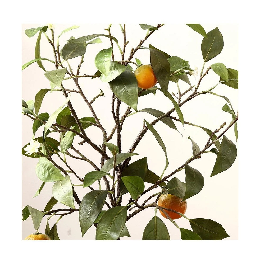 Safavieh Faux Orange Potted Tree
