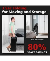 Foldable Sit-Up Bench with 6 Back and 4 Seat Positions