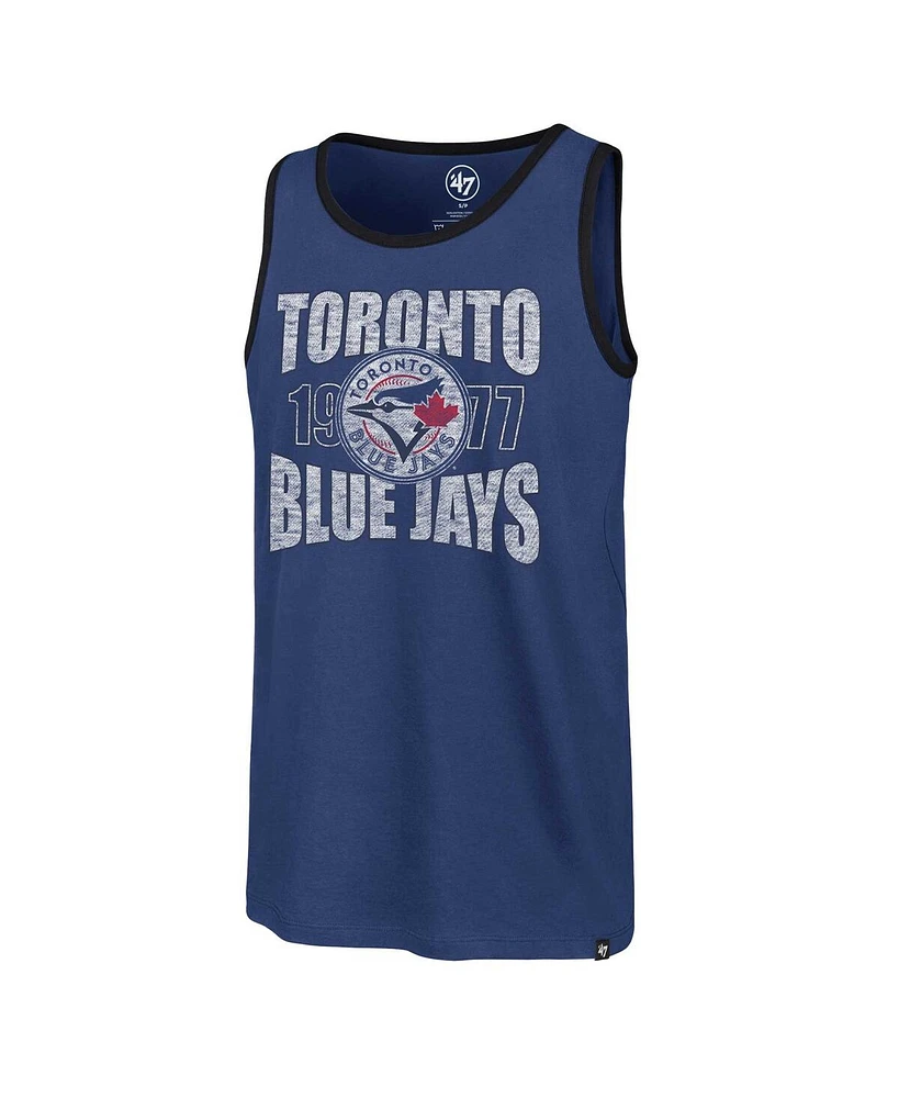 '47 Brand Men's Royal Toronto Blue Jays Upload Franklin Tank Top