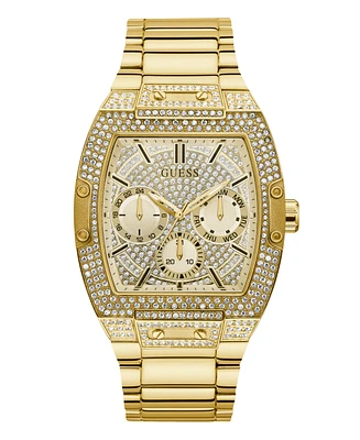 Guess Men's Multi-Function Gold Tone Steel Watch, 43mm