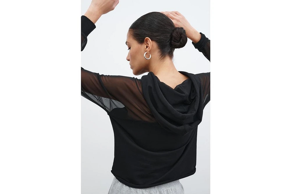 Marcella Women's Park Sheer Hoodie