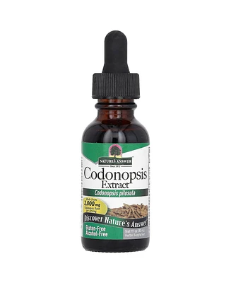 Nature's Answer Codonopsis Extract Alcohol-Free 1 000 mg