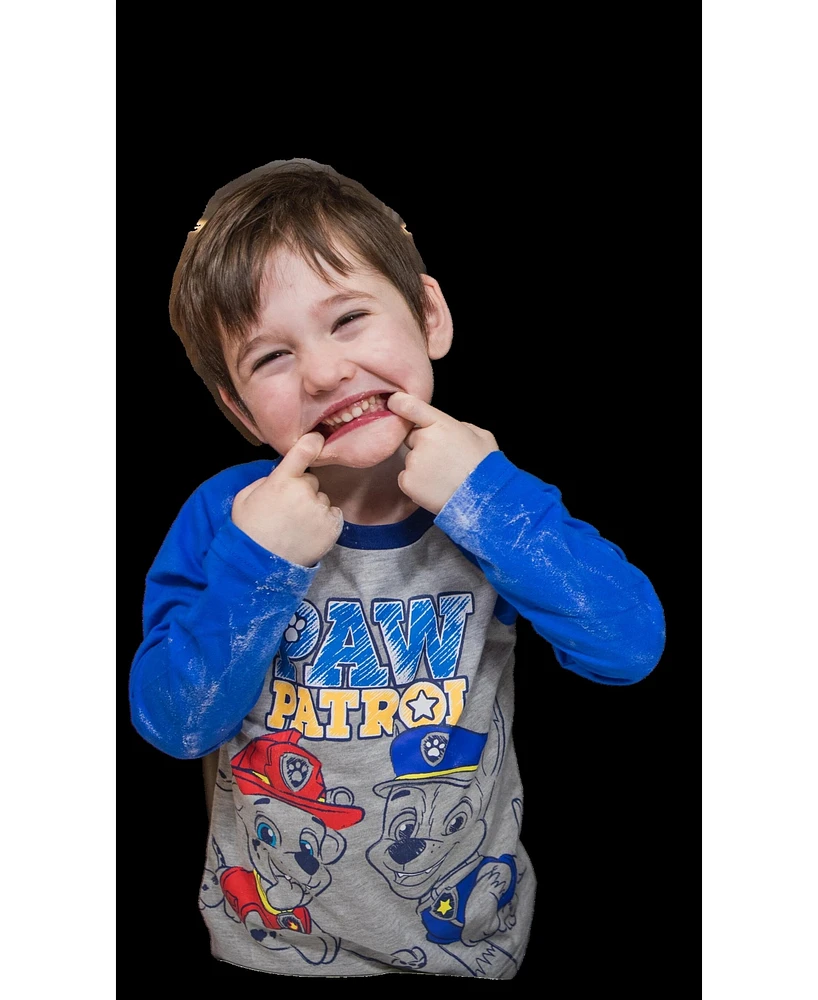 Paw Patrol Big Boys Marshall 2 Pack Long Sleeve Graphic T-Shirt