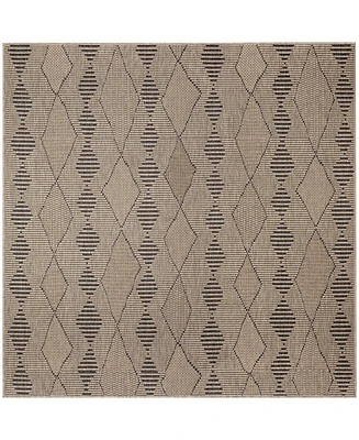 Liora Manne' Monaco Diamonds 7'10"x7'10" Square Area Rug