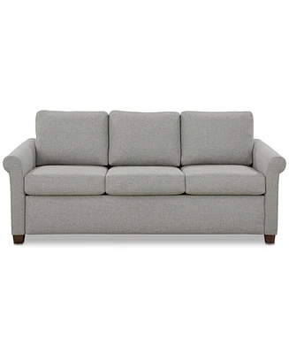 American Leather Co. Paige 81" Fabric Silver Queen Sleeper Sofa
