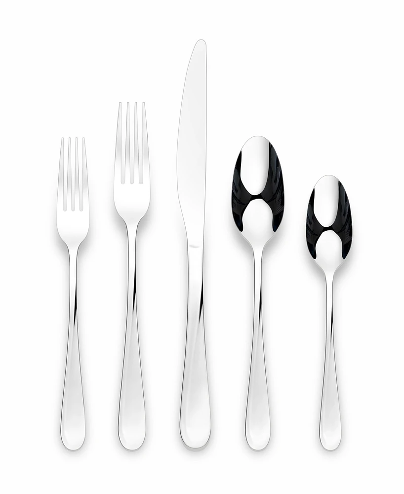 Ornative Noa Mirror 20 Piece Flatware Set, Service for 4