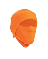 Muk Luks Men's Unisex Spandex/Fleece Hat with Mask, Black, One