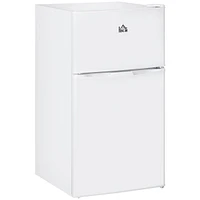 Compact 3.2 Cu.Ft Mini Fridge with Adjustable Shelf, Thermostat, Reversible Door