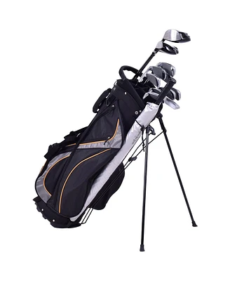 9 Inch Golf Stand Bag Divider Carry Pockets Storage