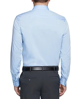 Calvin Klein Steel Men's Regular Fit Non-Iron Performance French Cuff Dress Shirt