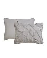 Closeout! Videri Home Pintucked 3-pc. Comforter Set