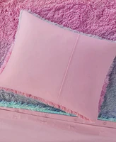 Intelligent Design Primrose Ombre Shaggy Faux Fur 2-Pc. Duvet Cover Set, Twin/Twin Xl