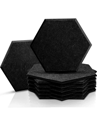 Sonic Acoustics Hexagon Sound Absorbing Panels 14" X 12" 0.4" - 12 Pack