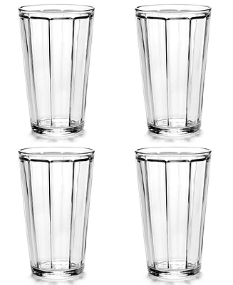 Serax Surface Long Drink Glasses, Set of 4