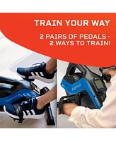 LifePro Under Desk Bike Pedal Exerciser with Resistance Bands, Arm and Leg Mini Stationary Bike, Desk Workout, Fitness App Compatible