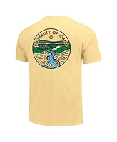 Image One Men's and Women's Gold Idaho Vandals Scenic Comfort Colors T-Shirt