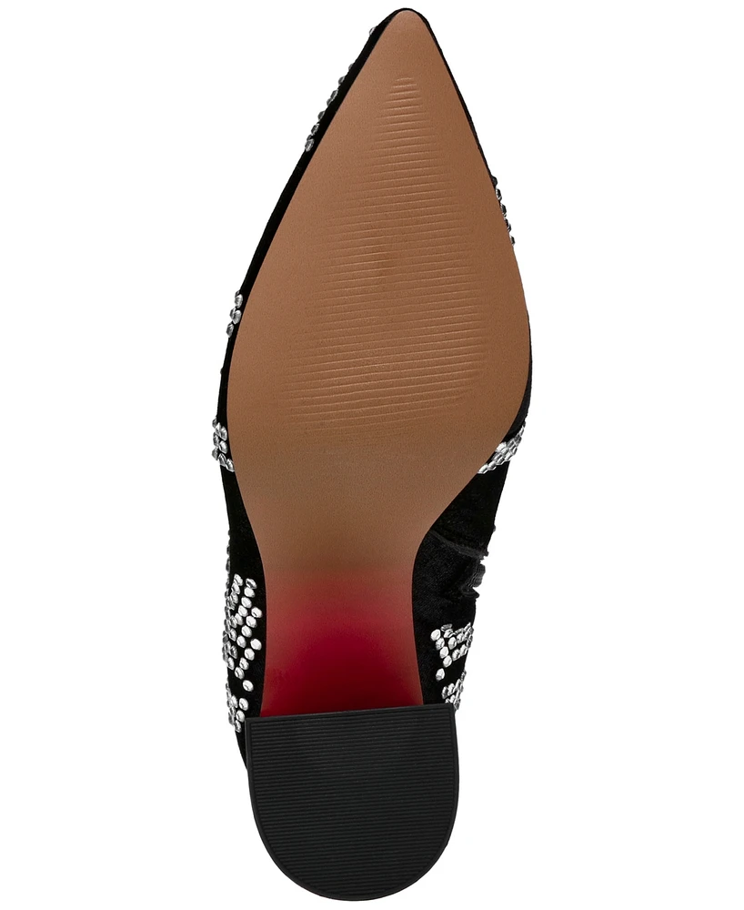 Betsey Johnson Women's Naomy Tall Block-Heel Boots