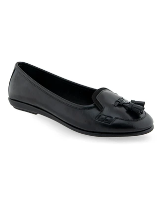 Aerosoles Women's Brooks Tassel Ballet Flats - Burnished Faux Leather