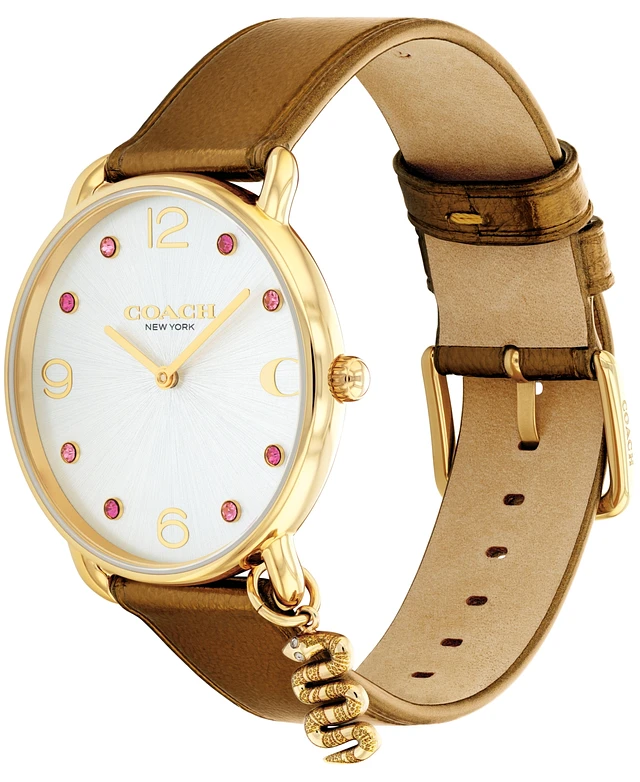 Coach Ladies Watches At Macys Coach Women's Elliot Rose Gold-Tone