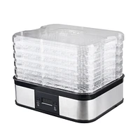 MegaChef 5 Tray Food Dehydrator with Timer and Temperature Control