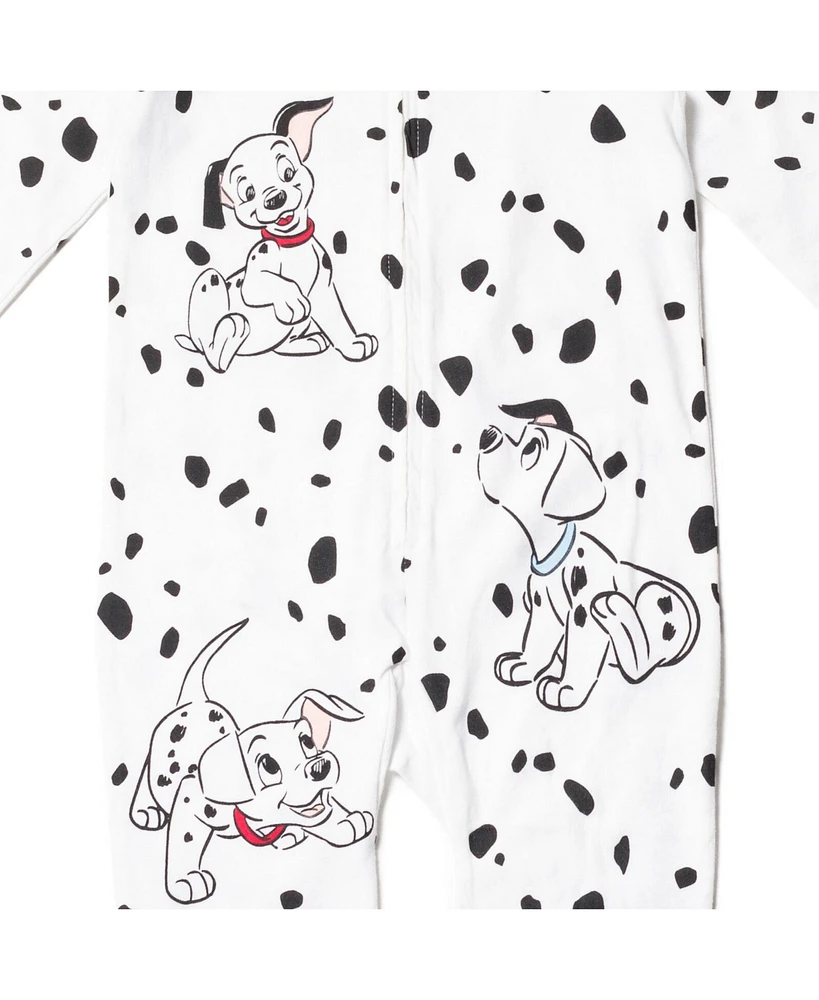 101 Dalmatians Toddler Boys Disney Zip Up Cosplay Coverall Newborn to