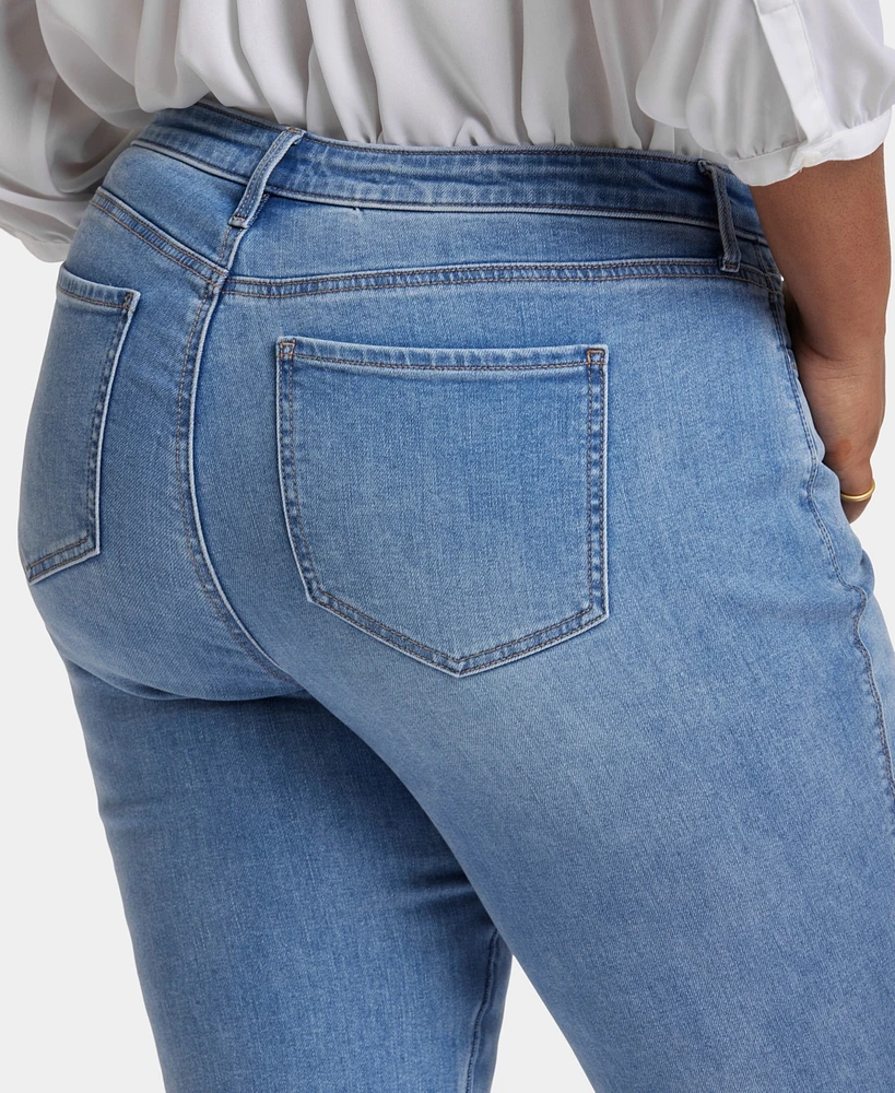 Nydj Plus Stella Tapered Ankle Jeans
