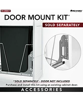 Rev-a-Shelf Single Pullout Kitchen Cabinet Trash Can 30 qt., Rv-9PB S