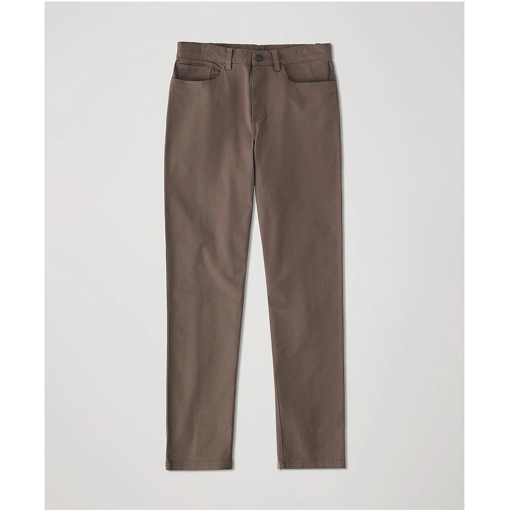 Pact Men's Organic Cotton Stretch Twill Denim 5-Pocket Pant - 34" Inseam