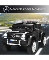 Mercedes Benz 12V Electric Kids Ride On Car Rc Remote Control W/Trunk
