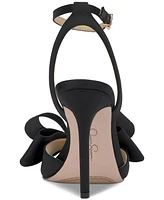 Jessica Simpson Women's Olivine Bow High-Heel Stiletto Dress Sandals