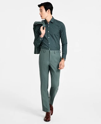 Hugo by Boss Men's Modern-Fit Wool Blend Suit Pants