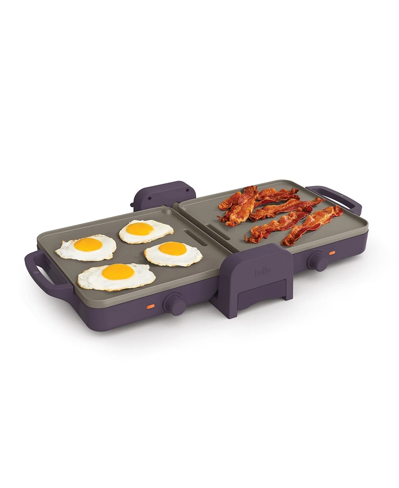 bella Fold & Store Dual Temp Griddle