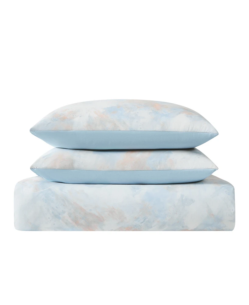 Truly Soft Hannah Watercolor 3-Pc. Comforter Set, King