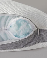 Nestl Adjustable Memory Foam Blend Cooling Side Sleeper Pillow, King