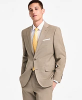 B by Brooks Brothers Men's Wool-Blend Stretch Classic-Fit Suit Separates Jacket